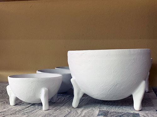 Arbeitsprozess: Vor dem Glasurbrand