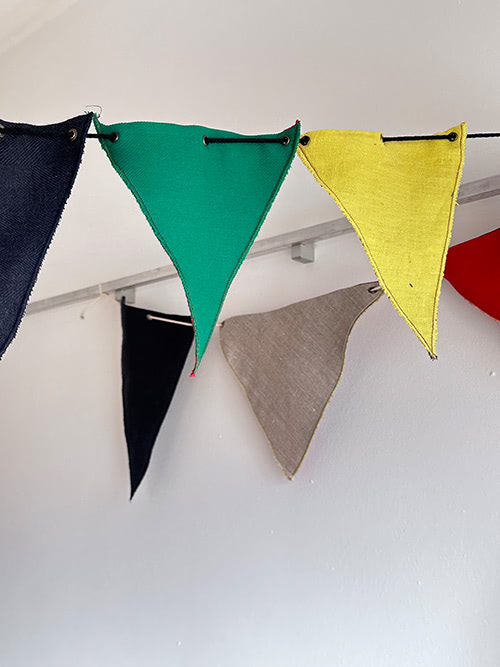 unterschiedliche Fähnchen